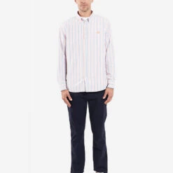 Armor-Lux Heritage L/S Oxford Shirt - Pink Fancy Stripe -Fashion Menswear Store HeritageLong SleeveShirt FancyStripe02 8b43f07e c573 4dc0 8362 ca78b8e67aeb