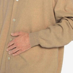 Lambswool V-Neck Knit Cardigan - Camel -Fashion Menswear Store LAMBSWOOLV NECKKNITCARDIGAN Camel08 821b4ad0 77d6 446b 839e 00253180ca21