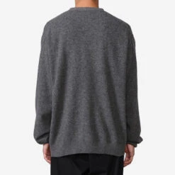 Lambswool V-Neck Knit Cardigan - Charcoal 14 Lambswool V-Neck Knit Cardigan - Charcoal -Fashion Menswear Store LAMBSWOOLV NECKKNITCARDIGAN Charcoal12 c8a56597 1254 4fa1 8423 79f67f022b7a