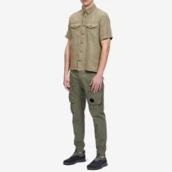 Lino Pockets Shirt - Cobblestone -Fashion Menswear Store LINOPOCKETSSHIRT Cobblestone05 dd8d2e02 aa9a 4473 9fc3 dd7551e24ebf