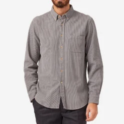 Lobo Corduroy Shirt - Grey -Fashion Menswear Store LOBO GREY 0335 LM 3361 f39acf3b f295 4c95 9fb9 6769b043dc92