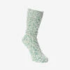 Lightweight Slub Crew Socks - Green Mélange -Fashion Menswear Store LightSlubCrew GreenMelange 25fab639 ed98 4940 a21e 58d3bef92c25
