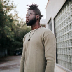 Long Sleeve Thermal Knit - Olive Green (MG AFR Exclusive) -Fashion Menswear Store Long Sleeve Thermal Knit Olive Green 05