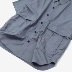 M51 Cargo Shirt - Smoke Blue 13 M51 Cargo Shirt - Smoke Blue -Fashion Menswear Store M51SSSHIRT SmokeBlue04