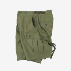 M65 Utility Cargo Shorts - Olive -Fashion Menswear Store M65SHORTS LIGHTGreen02