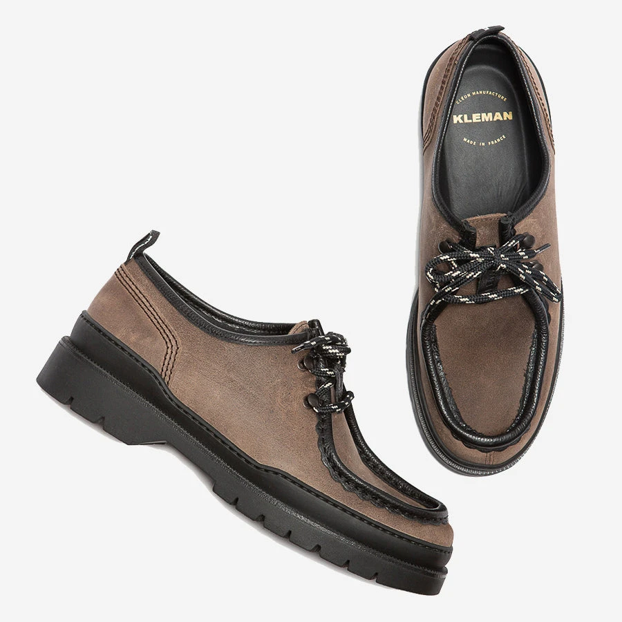 Major H22 Leather Derby Shoes - Chestnut 8 Major H22 Leather Derby Shoes - Chestnut - Image 6