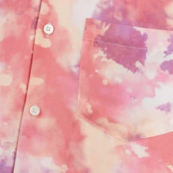 Nap Dream Short-Sleeve Vacation Shirt - Rose/Violet -Fashion Menswear Store NAP DREAM 2720