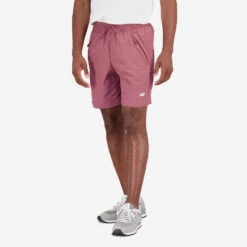 NB Athletics Woven Shorts - Washed Burgundy