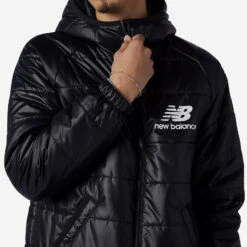 NB Athletics Winterized Short Synthetic Puffer - Black -Fashion Menswear Store NBAthleticsWinterizedShortSyntheticPuffer Black04