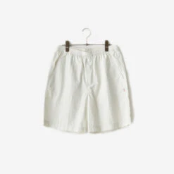 Nylon Taffeta Easy Shorts - Light Grey
