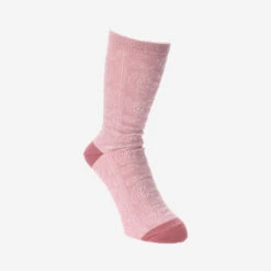 OC Paisley Crew Socks - Pink