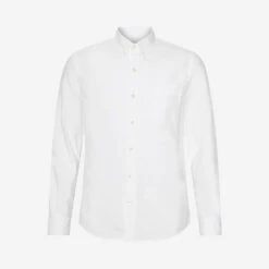 Colorful Standard Classic Organic Button-Down Oxford Shirt - Optical White