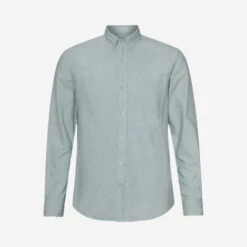 Colorful Standard Classic Organic Button-Down Oxford Shirt - Steel Blue