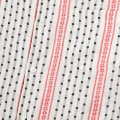 Orto Short-Sleeve Vacation Shirt - White/Red -Fashion Menswear Store ORTO 2843