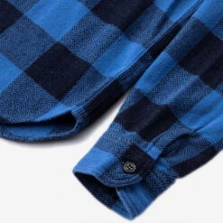 Original Triple-Yarn Herringbone Check Shirt - Indigo 11 Original Triple-Yarn Herringbone Check Shirt - Indigo -Fashion Menswear Store OriginalHerringboneCheckShirt Indigo05 cbd52695 09e5 4f2d bf51 15f3db9d0042