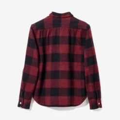 Original Triple-Yarn Herringbone Check Shirt - Red -Fashion Menswear Store OriginalTriple YarnTwillCheckShirt Red03 3630b7ae 8f29 4aab 9deb 3eacfc85ba5c