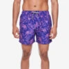 Mid Length Swim Shorts - Palms -Fashion Menswear Store PALMS01