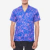 Tencel Short-Sleeve Vacation Shirt - Palms -Fashion Menswear Store PALMSSHIRT01