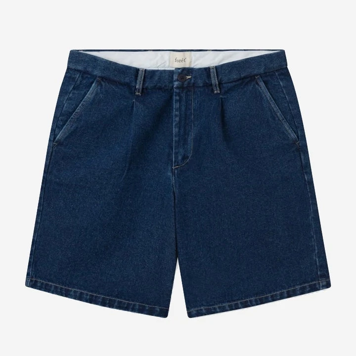 Foret Parade Denim Shorts - Indigo 3 Foret Parade Denim Shorts - Indigo