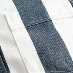 Foret Petal Stripe L/S Shirt - Cloud/Navy 10 Foret Petal Stripe L/S Shirt - Cloud/Navy -Fashion Menswear Store PETALSTRIPELSSHIRT CLOUDNAVY03