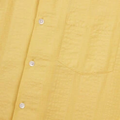 Praia Short-Sleeve Vacation Shirt - Yellow -Fashion Menswear Store PRAIA 2841