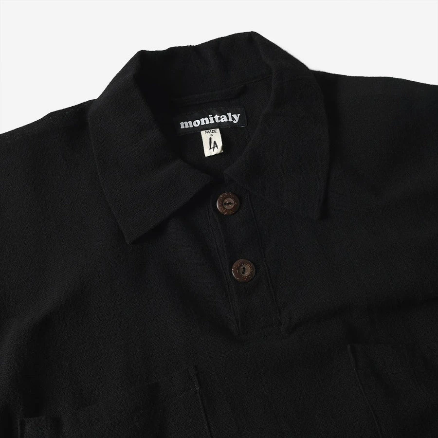 Polo-Poncho - Tropical Black 4 Polo-Poncho - Tropical Black - Image 2