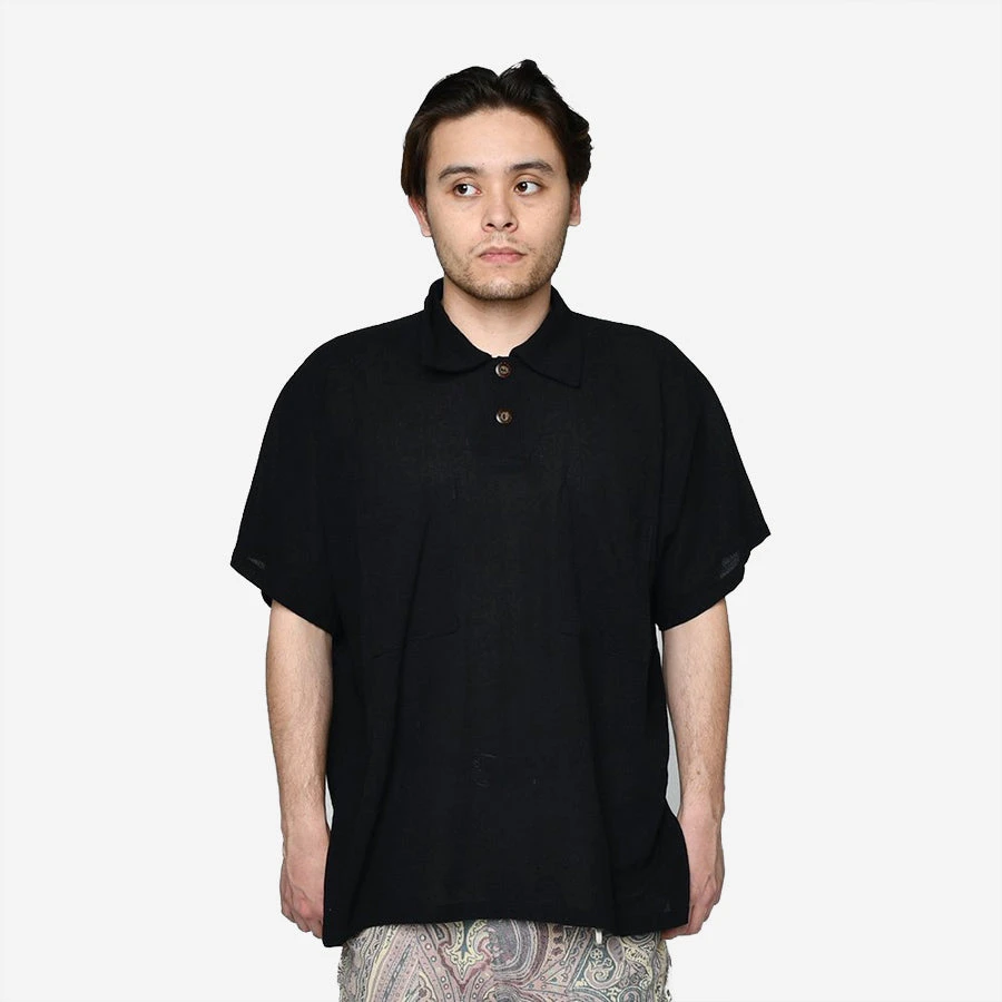 Polo-Poncho - Tropical Black 7 Polo-Poncho - Tropical Black - Image 5