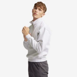 Colorful Standard Classic Organic Quarter Zip - Lava Grey -Fashion Menswear Store QuarterZipFit01 be11d625 795b 4c4e aa86 169ca244ad27