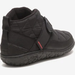 Chaco Ramble Puff Indoor/Outdoor Slipper - Black -Fashion Menswear Store RamblePuff Black09