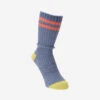Recover 2 Line Crew Socks - Indigo -Fashion Menswear Store Recover2LineMiddle Indigo01 a993acb1 13b4 4975 b889 5e8f244c4f79