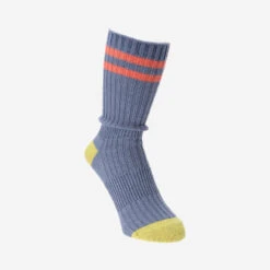 Recover 2 Line Crew Socks - Indigo