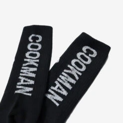 Rib Crew Socks - Black Pizza Reflector -Fashion Menswear Store RibCrewSocks BlackPizzaReflector03 1371aa50 8c23 406b 905b 830837e351f6