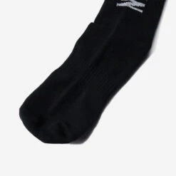 Rib Crew Socks - Black Pizza Reflector -Fashion Menswear Store RibCrewSocks BlackPizzaReflector05 d5c5ad38 784a 4e51 b3de af507200b17b