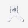 Rib Crew Socks - White Burger Reflector -Fashion Menswear Store RibCrewSocks WhiteBurgerReflector01 7ea2ffde 090c 4536 be5d eaa5a74a8378