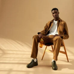 Foret Shed Twill Corduroy Pants - Rubber -Fashion Menswear Store SHEDTWILLCORDUROYPANTS RUBBER07