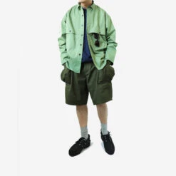 Shooter Shirt - Light Green -Fashion Menswear Store SHOOTERSHIRT LightGreen07