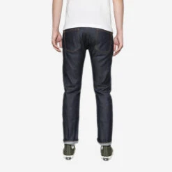 ST-100x - 14.5oz Selvedge Denim - Slim Tapered Indigo -Fashion Menswear Store ST 100x04 e080ca26 164a 4766 a388 6cab085309dd
