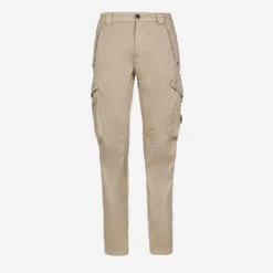 Stretch Sateen Ergonomic Cargo Pants - Cobblestone