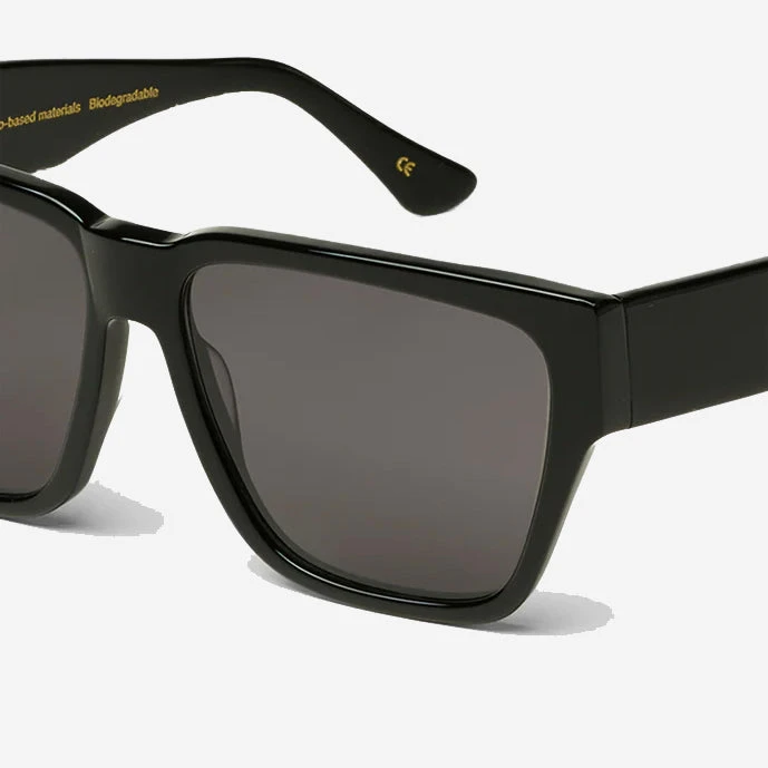 Colorful Standard Sunglasses 11 - Deep Black/Solid Black 4 Colorful Standard Sunglasses 11 - Deep Black/Solid Black - Image 2