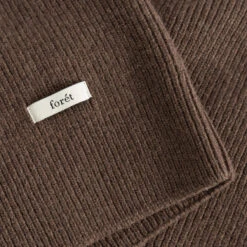 Foret Sprout Wool Rib Cardigan - Brown -Fashion Menswear Store SproutWoolRibCardigan Brown04 8d17b178 8bc6 4272 a2d3 a4e8a52ca6d1