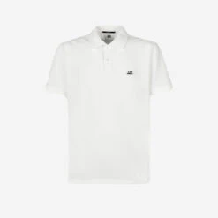 Stretch Piquet Polo Shirt - Gauze White