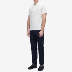Stretch Piquet Polo Shirt - Gauze White -Fashion Menswear Store StretchPiquetPoloShirt GauzeWhite03 624d6f39 1151 400b 999e ffb8c686ff89