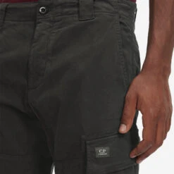 Stretch Sateen Patch Cargo Pants - Raven Grey -Fashion Menswear Store StretchSateenCargoPants RavenGrey04 4dc3741f 20e1 4104 9b46 ad8ce0eab889