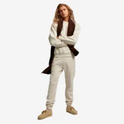 Colorful Standard Classic Organic Sweatpants - Lava Grey -Fashion Menswear Store SweatpantsFit01 03e4a4f5 bc89 4778 b273 71138be6ab63