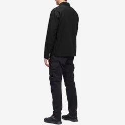 Taylon P Zip Lens Overshirt - Black -Fashion Menswear Store TAYLONPOVERSHIRT Black04 385d5b46 1968 416a 82ec 287a3feca8b0