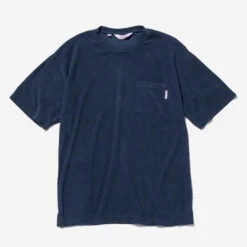 Terry Beach Tee - Navy