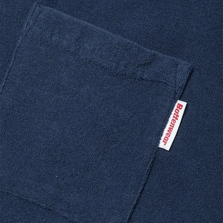 Terry Beach Tee - Navy 4 Terry Beach Tee - Navy - Image 2