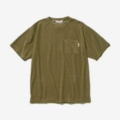 Terry Beach Tee - Olive