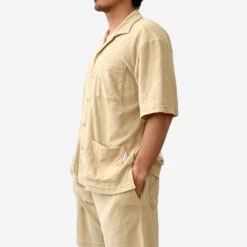 Terry Lounge Shorts - Heather Grey -Fashion Menswear Store TerryLoungeShirt OliveGreen06 4babd6d9 a5ed 4954 91ce 73e9fc10a220