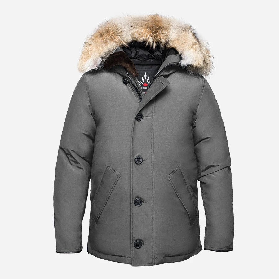 Toronto City Parka - Steel Grey 3 Toronto City Parka - Steel Grey